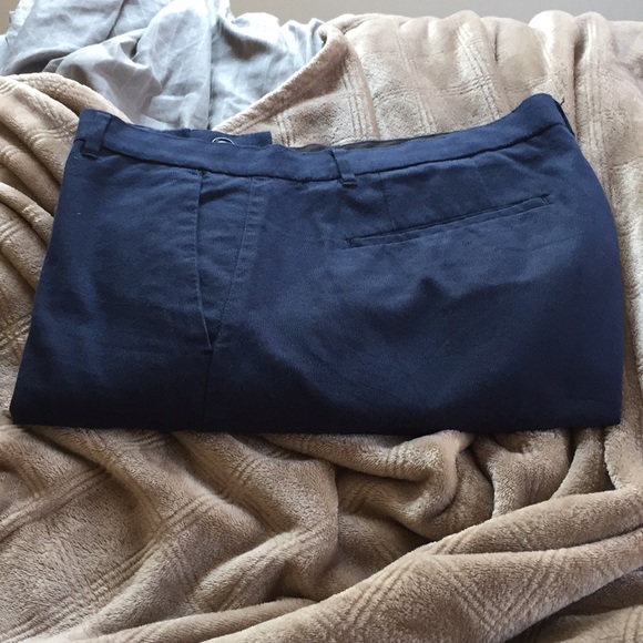 Calvin Klein Dark Blue Chinos, 36x30 - Picture 3 of 3